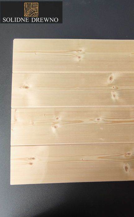 Deska elewacyjna 19x146 Faza świerk Skanydanwski pióro-wpust podbitka