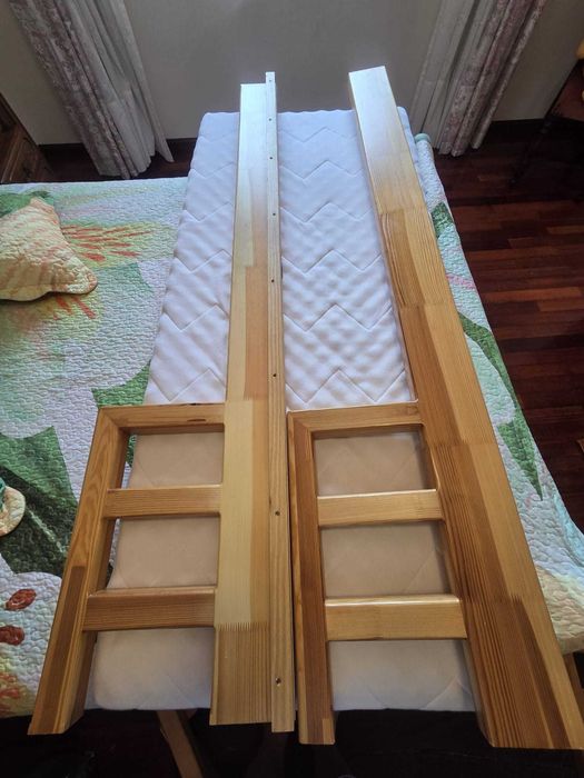 Cama montessori criança com colchão