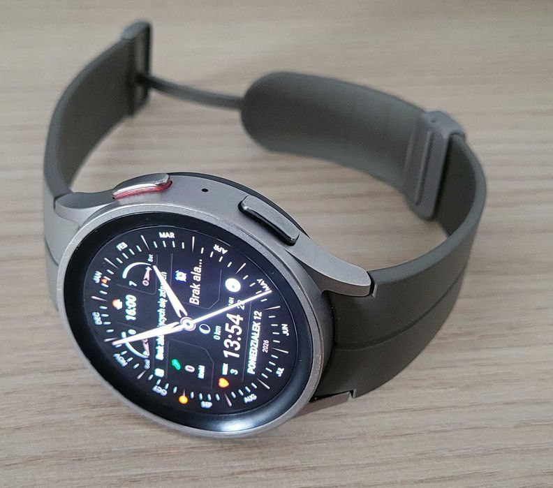 Samsung Galaxy Watch5 Pro 45 mm SM‑R920NZTAEUE | Szary / Titanium