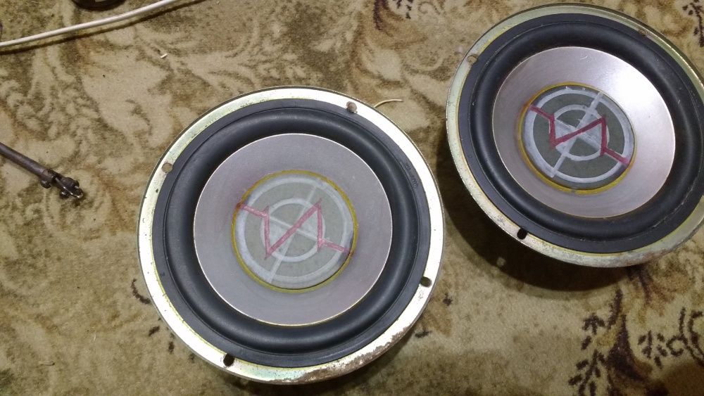Нч динамики 80W 6Om 175mm (145мм посадочный диаметр)компрессионные