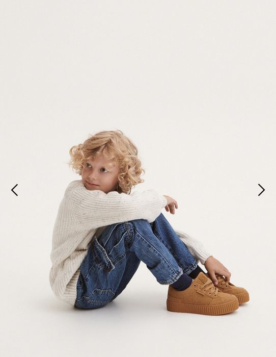 Кеди Снікерси Reserved (29 р, 18.3 см) — Підошва з НАТУРАЛЬНОЇ ГУМИ!