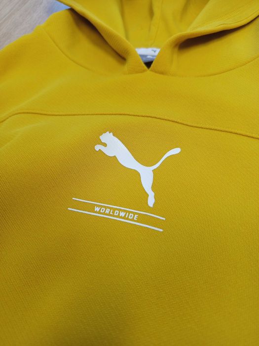 Crop top Puma S bluza z kapturem