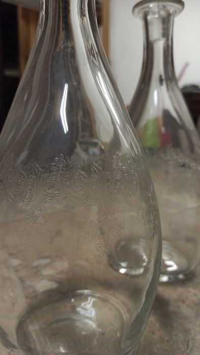 Garrafas de Cristal