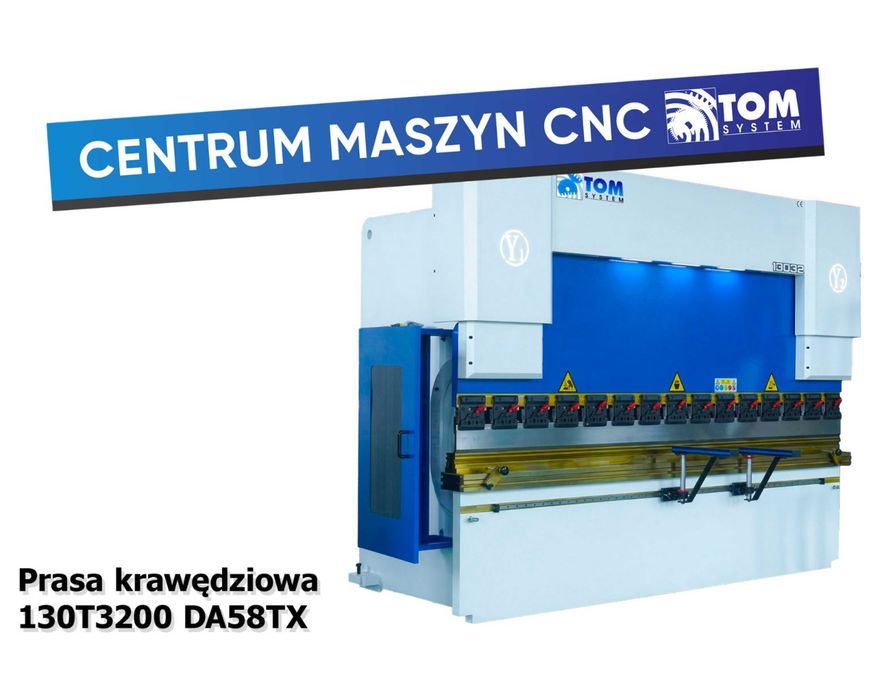 Prasa Krawędziowa 130T3200 DELEM DA58TX