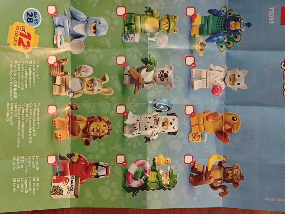 Minifigura Lego Serie 28