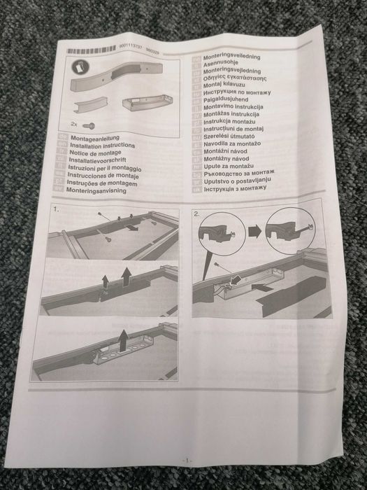 Listwa do okapu BOSCH DSZ4975 90x4cm srebrna s593