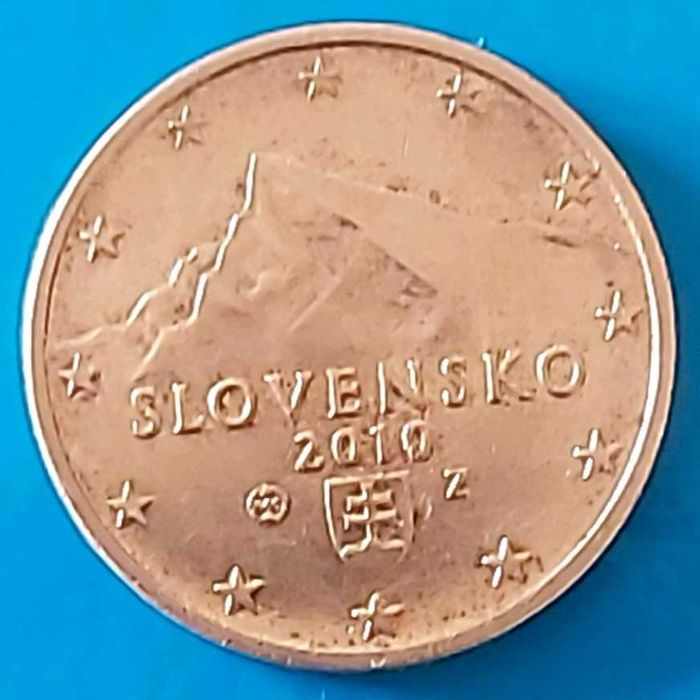 2 cêntimos de 2010 da Eslováquia