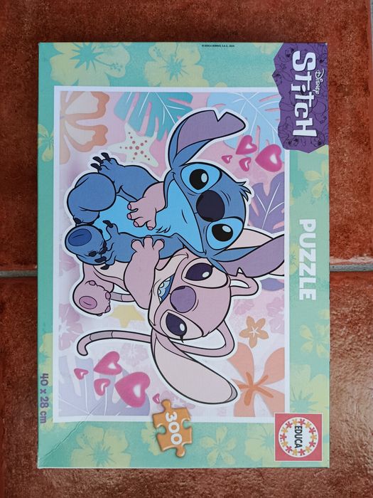 Puzzle Educa 300 Peças Stitch
