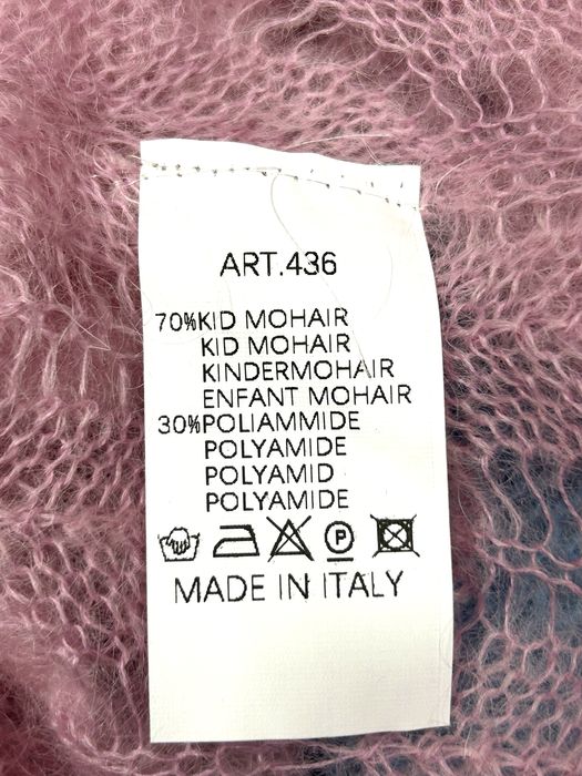 Свитер тонкий, весенний, королевский мохер , Италия.