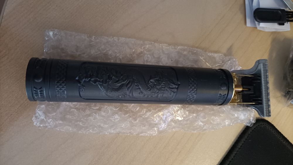 Maquina cortar cabelo sem fios USB estilo Vintage T9