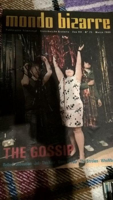 Revista Mondo Bizarre - Capa Gossip