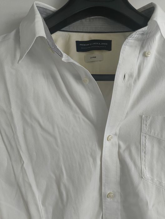 Camisa branca Jack and Jones