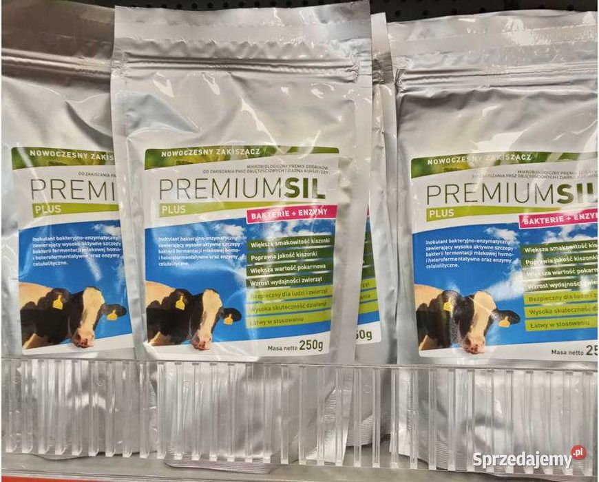 Zakiszacz bakteryjny PREMIUM SIL PLUS 250g do traw lucern koniczyn