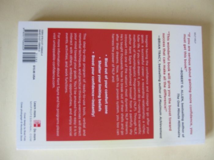 Unstoppable Confidence de Kent Sayre