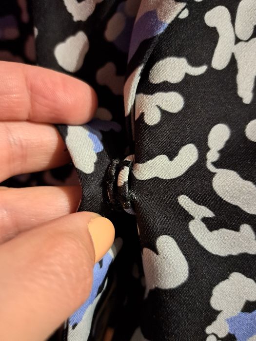 Żakiet czarno-biało-granatowy 36 38