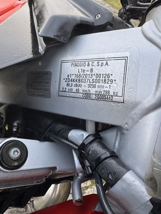 Aprilia sx 50 motorower AM