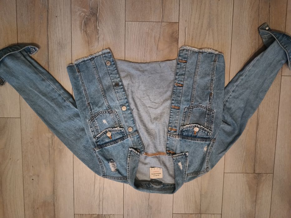 Kurtka jeansowa damska Stradivarius