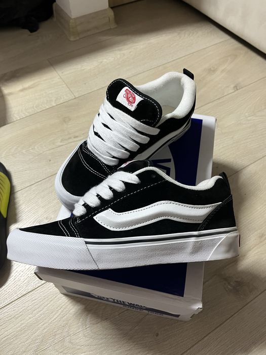 Кеди Vans knu skool чорні
