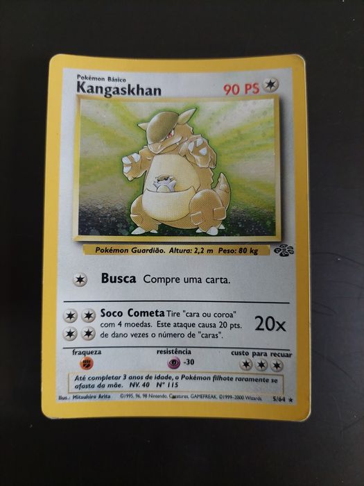 Carta Pokemon Kangaskhan Holo