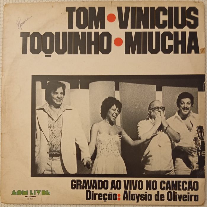 Vinil Tom Jobim Vinicius Moraes Toquinho Miúcha - Ao vivo no  Canecão