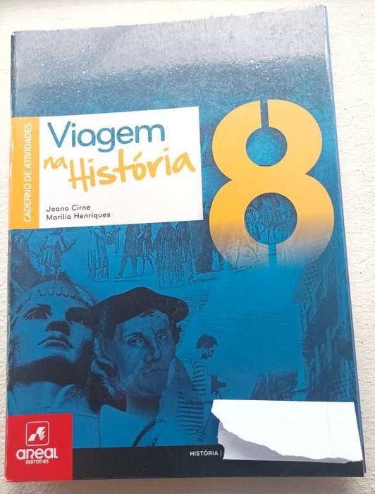 História. Viagem na história 8º ano, caderno de atividades.