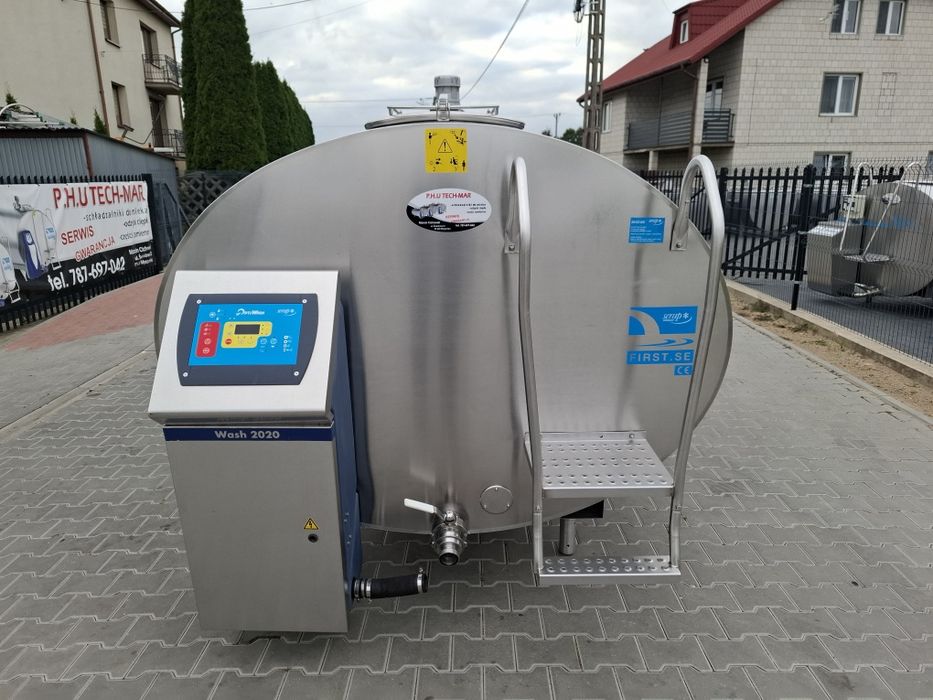 Zbiornik do mleka 3500L Serap RL20 2007r F-Vat