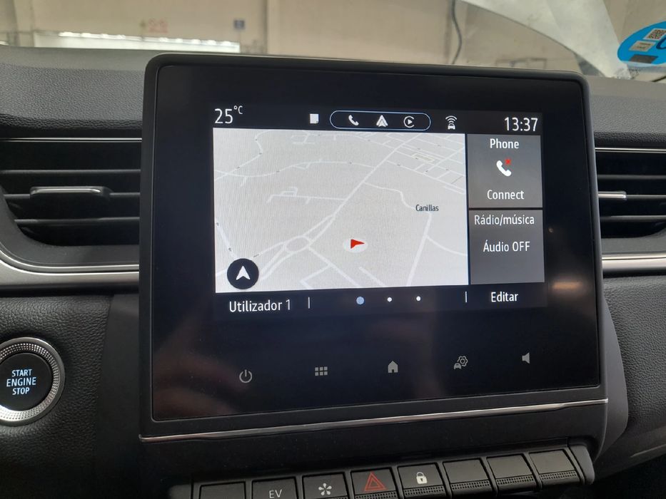 Display / ecrã de informações RENAULT Captur II