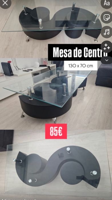 Mesa de centro  bom estado