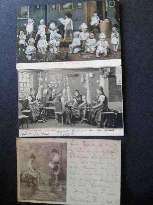 Postais antigos - Fins século  19 / início  século  20