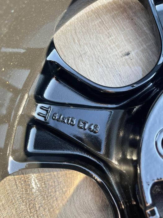 Goauto диски 5/108 5/110 r15 et49 dia63.4-65.1 як нові