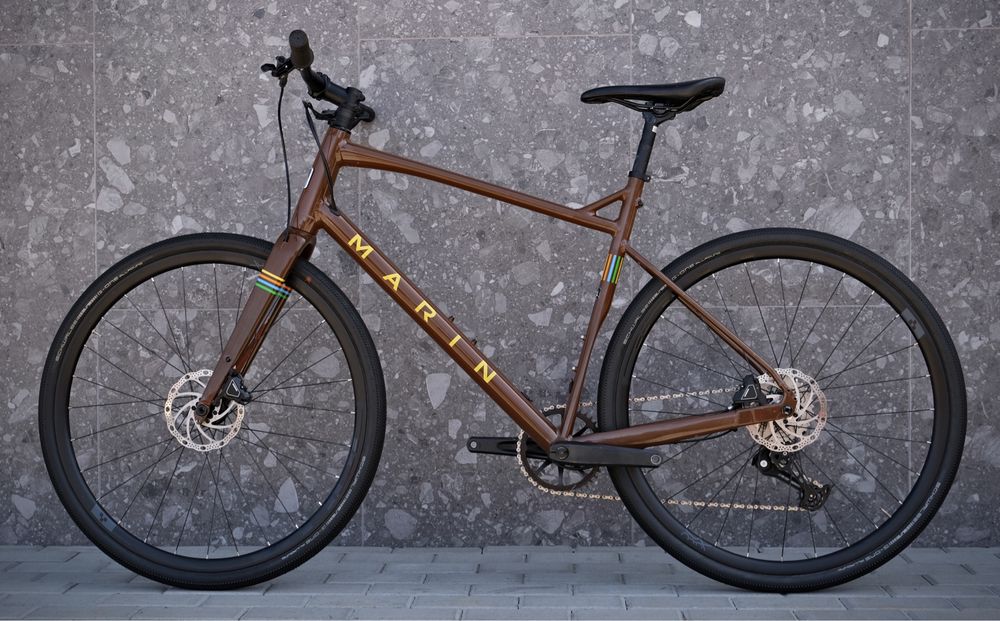 Карбоновий міський велосипед Marin DSX  Shimano Deore