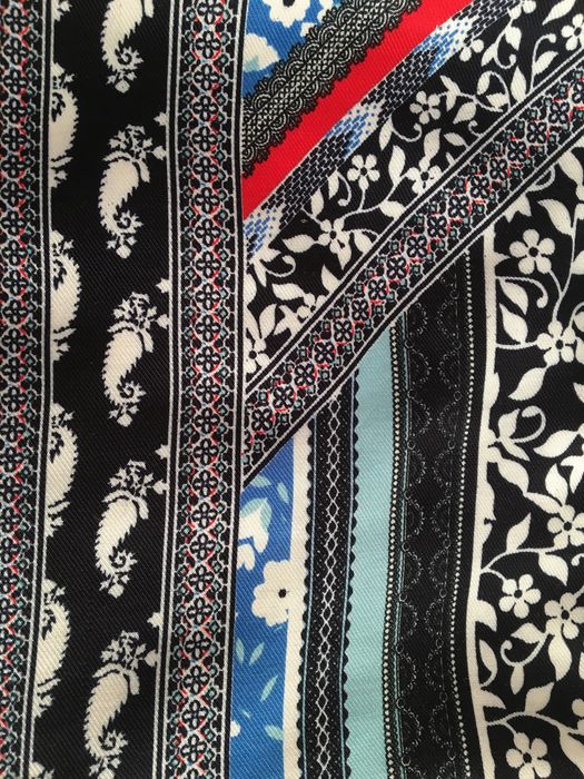 Chusta boho w etniczne wzory
