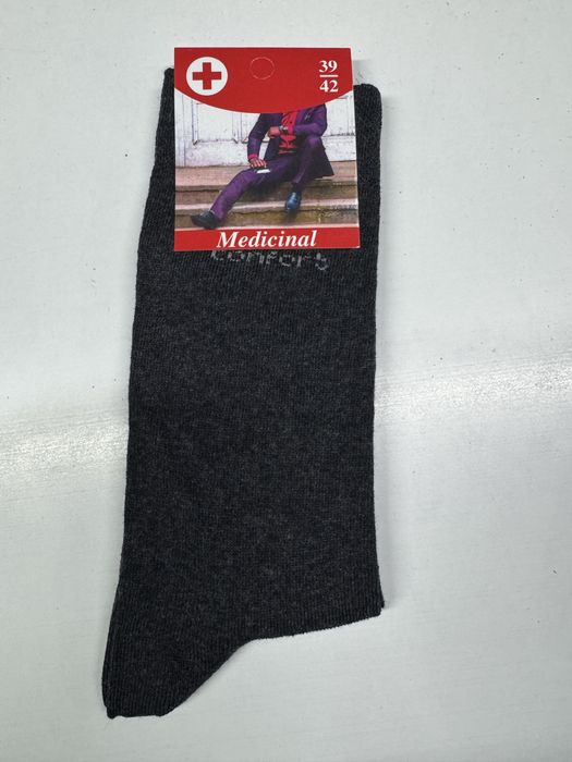 Kit 12 Pares de Meias Medicinais Confort – 39 a 42 | Antipressão