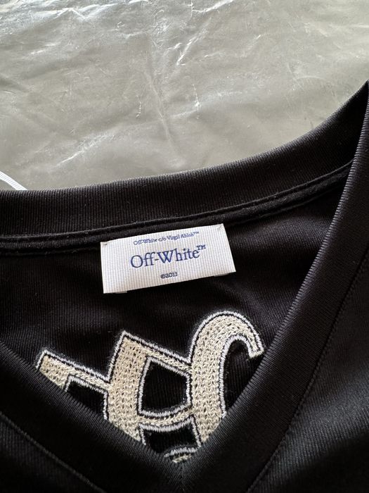 Off-white Football mesh S/S tee size M