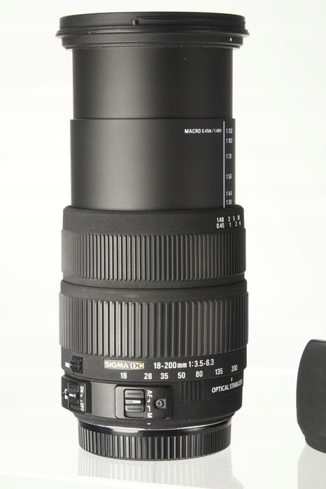 EF-S 18-200mm 3.5-6.3 OS Sigma do Canon Stabilizacja Gwarancja 23%VAT