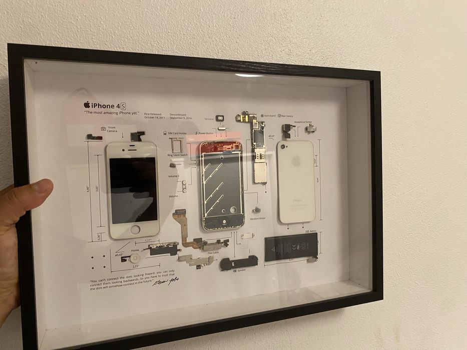 Quadros e templates iphones desmontados