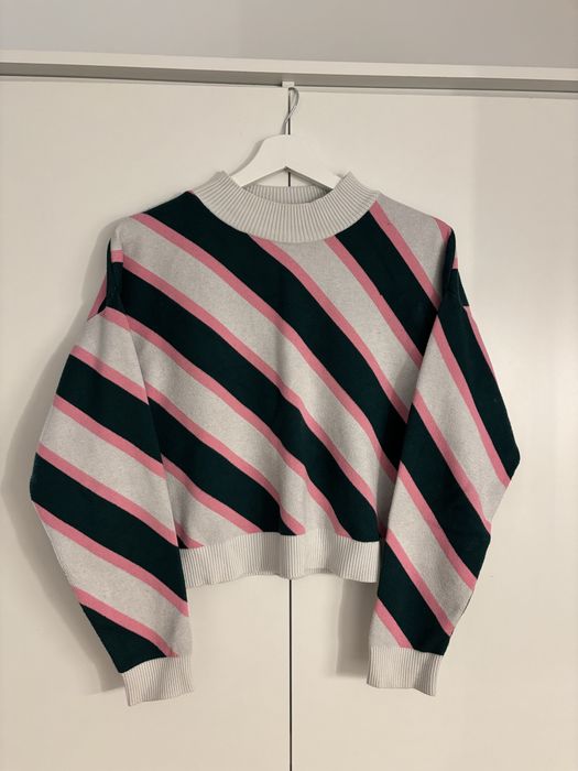 Sweter Mango w paski rozmiar S