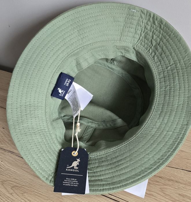 Rewelacyjny kapelusz Kangol Stripe Lahinch - zielony