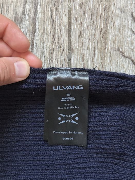 Męski norweski sweter ULVANG NORWAY Rav Kiby RN 100% Wełna roz XXL