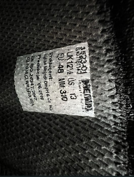 Buty meindl rozmiar 12.5