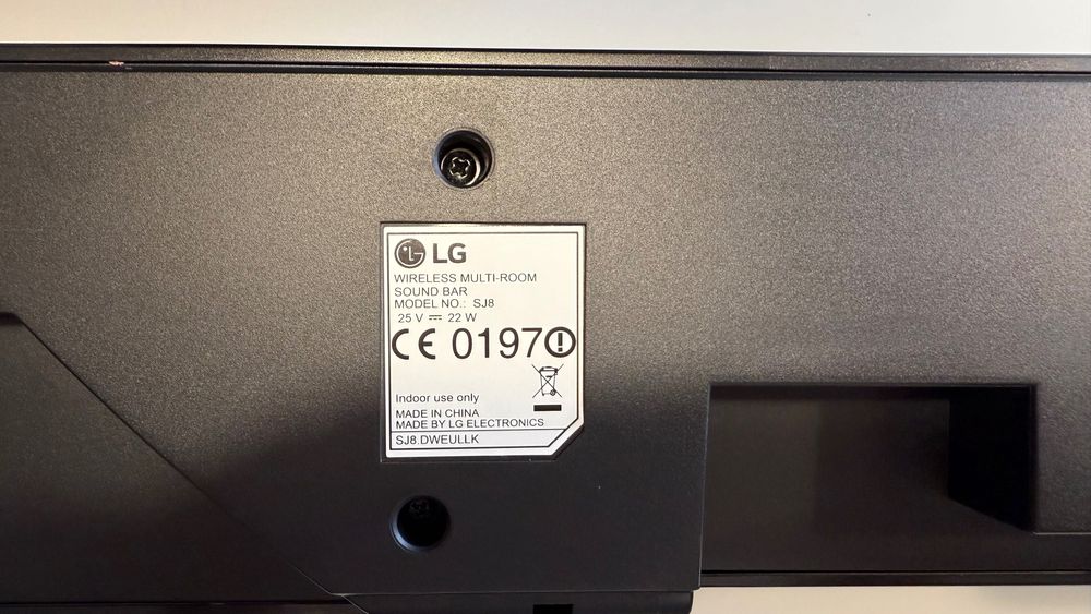 LG SoundBar SJ8 - Music Flow