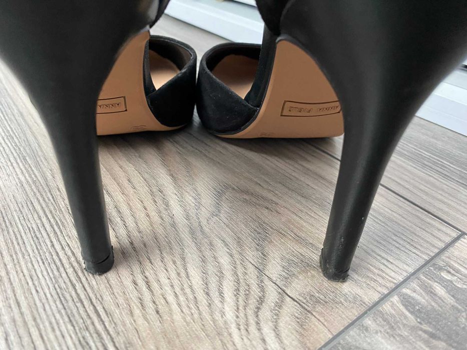 Czarne buty szpilki Anna Field