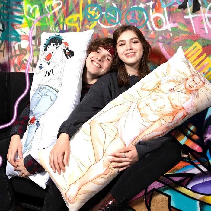 Подушка дакімакура з Вашим фото на замовлення від 30х60см до 60х200см