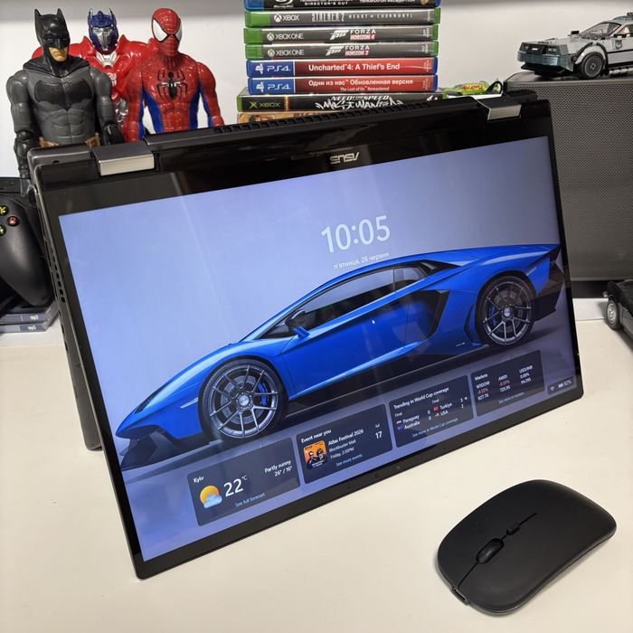 Ігровий ноутбук Asus ZenBook Flip 15.6" FHD IPS GTX 1650 Max-Q 4Gb i7-1165G7 16/512Gb
