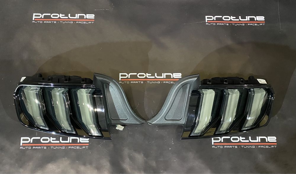 Фонари фары задние Ford Mustang Black europe LED европа