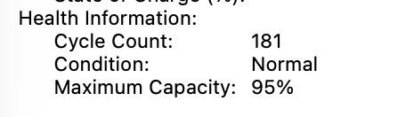 MacBook Pro 16 2021 M1 Max 32 GPU 32GB RAM 512GB SSD 95%