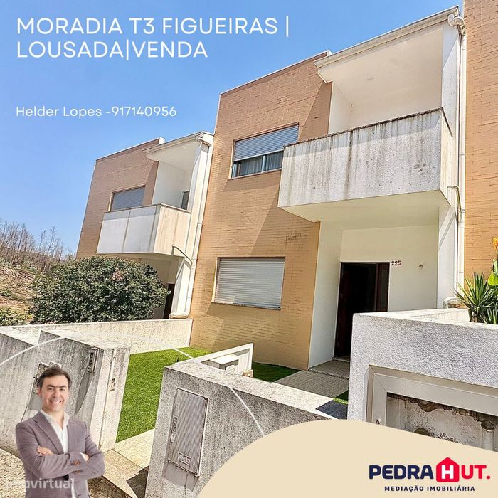 Moradia T3 Lousada | Figueiras | 3 Pisos |Terraço | NEWS