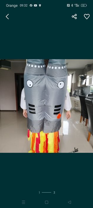 Strój rakieta dla dorosłej osoby