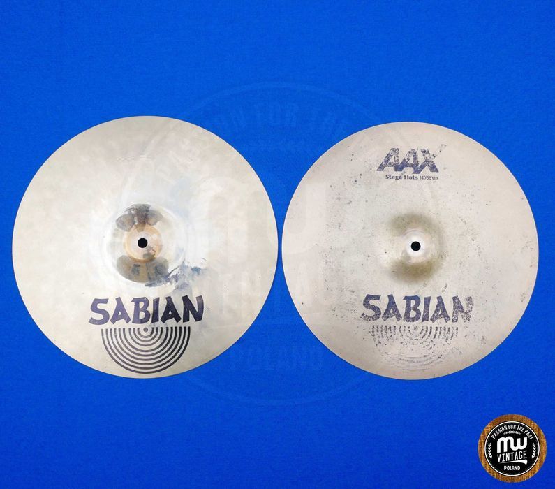 ‼️ Sabian - talerze AAX Stage Hi-hat 14" Brilliant ‼️