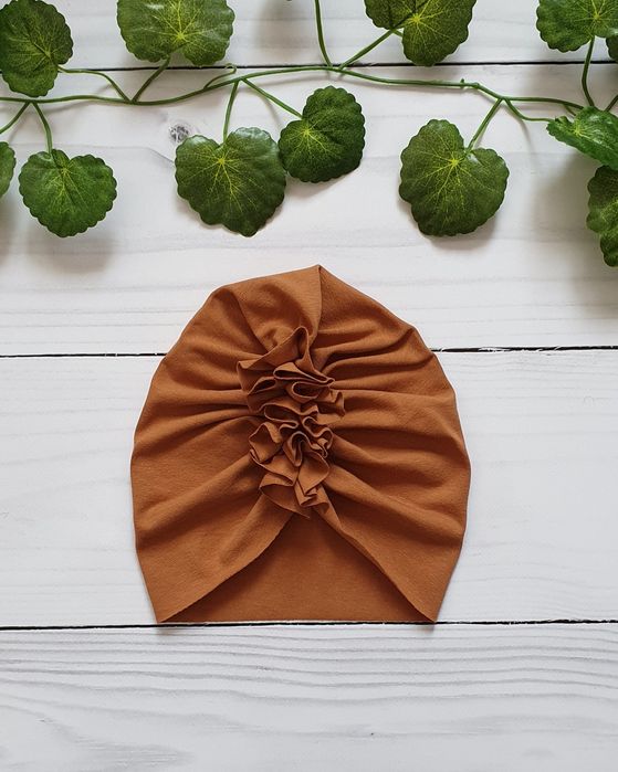 Turban dziewczęcy bawełniany